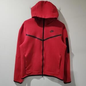 Nike Tech Fleece Full Zip Hoodie Jacket CU4489-657 Mens Medium Sport Casual